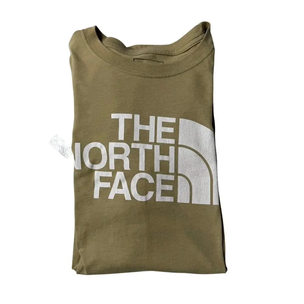 The North Face Tan Graphic Logo Tee Medium Gorpcore